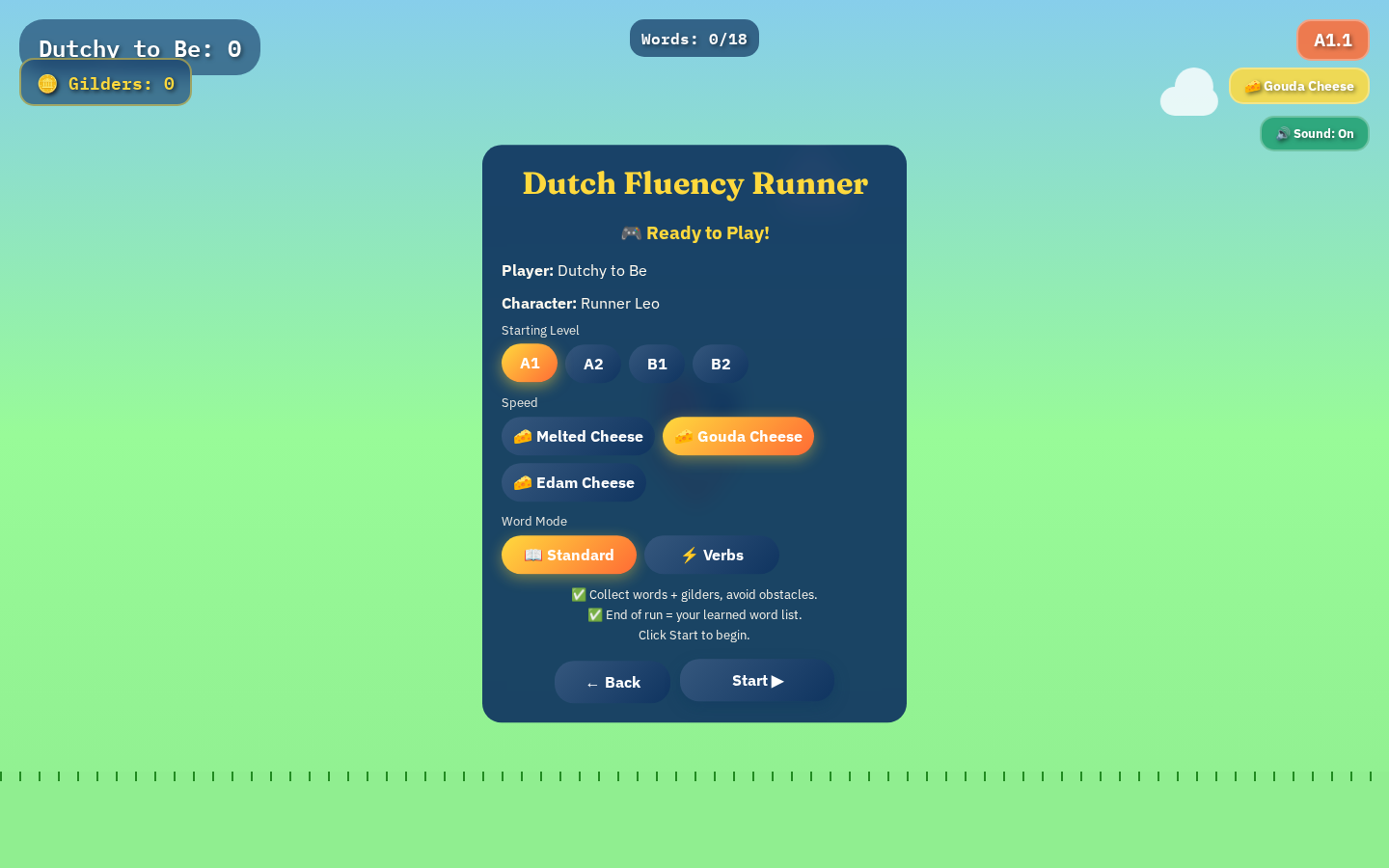 Runner gameplay
